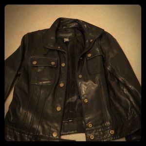 Banana republic leather jacket